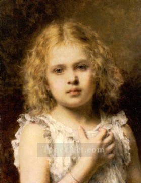 Bell Pintura - Un retrato de joven belleza Alexei Harlamov